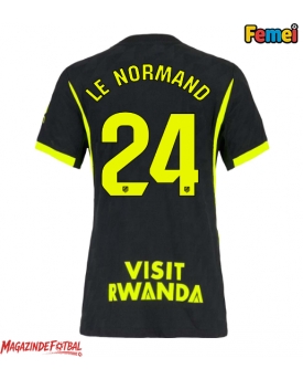 Atletico Madrid Robin Le Normand #24 Tricou Fotbal Replică 2026-27 Femei Deplasare Atletico Madrid Robin Le Normand #24 Tricou Fotbal Replică 2026-27 Femei Deplasare